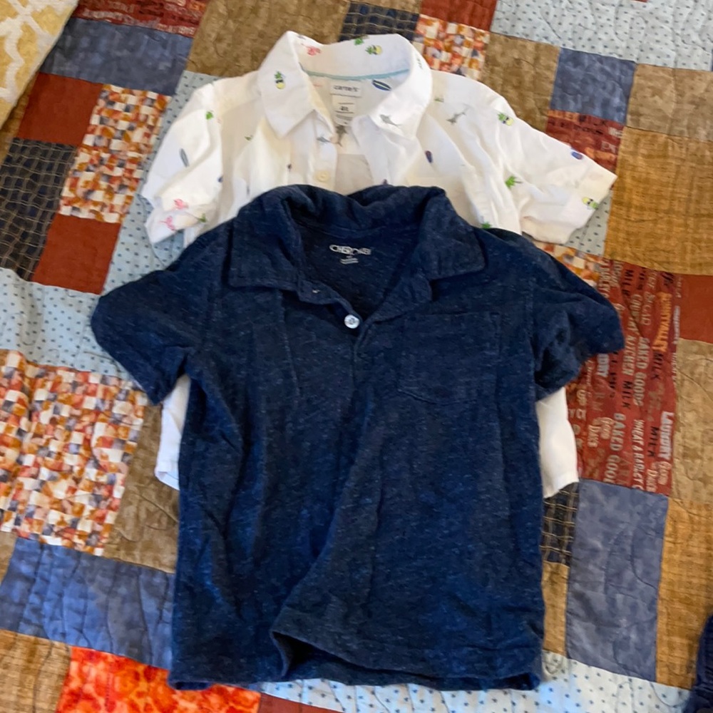 4T collared shirt bundle